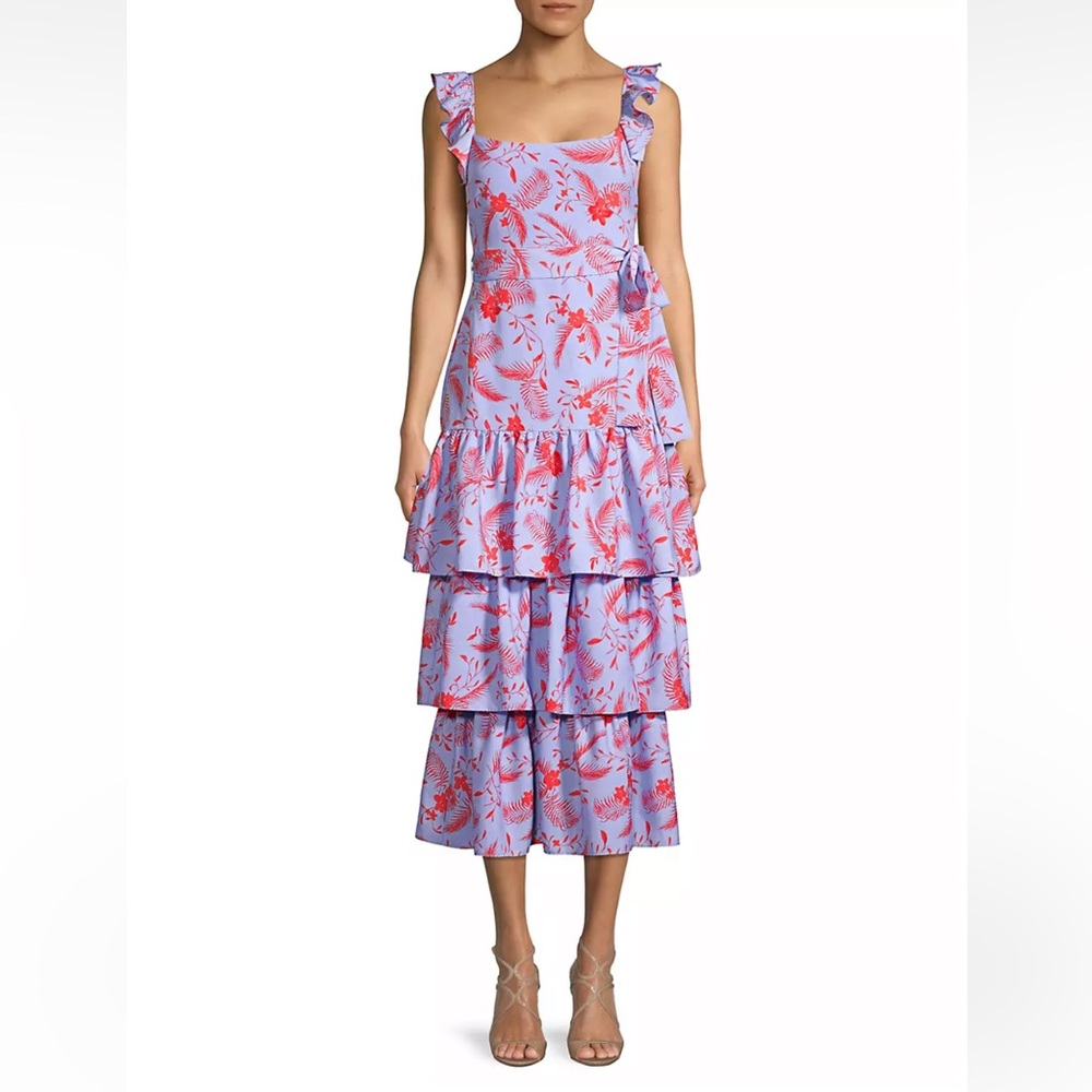 Likely Juno Floral Tiered Dress